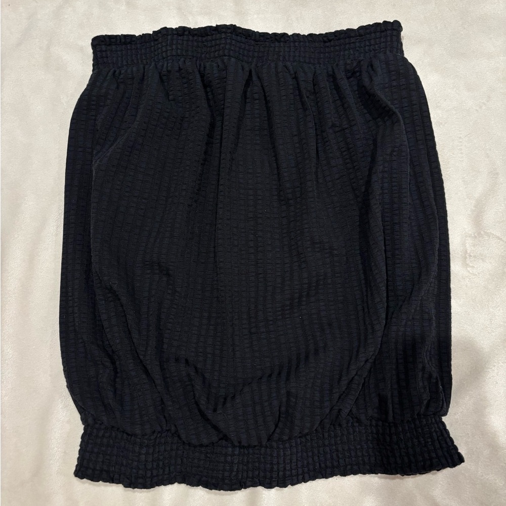 Anthropologie Black Sleeveless Blouse